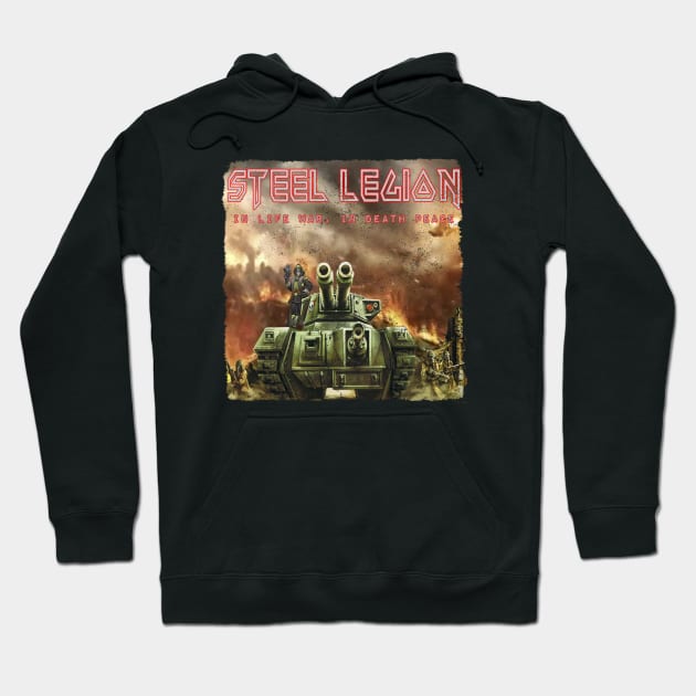 Steel legion Hoodie by Wykd_Life